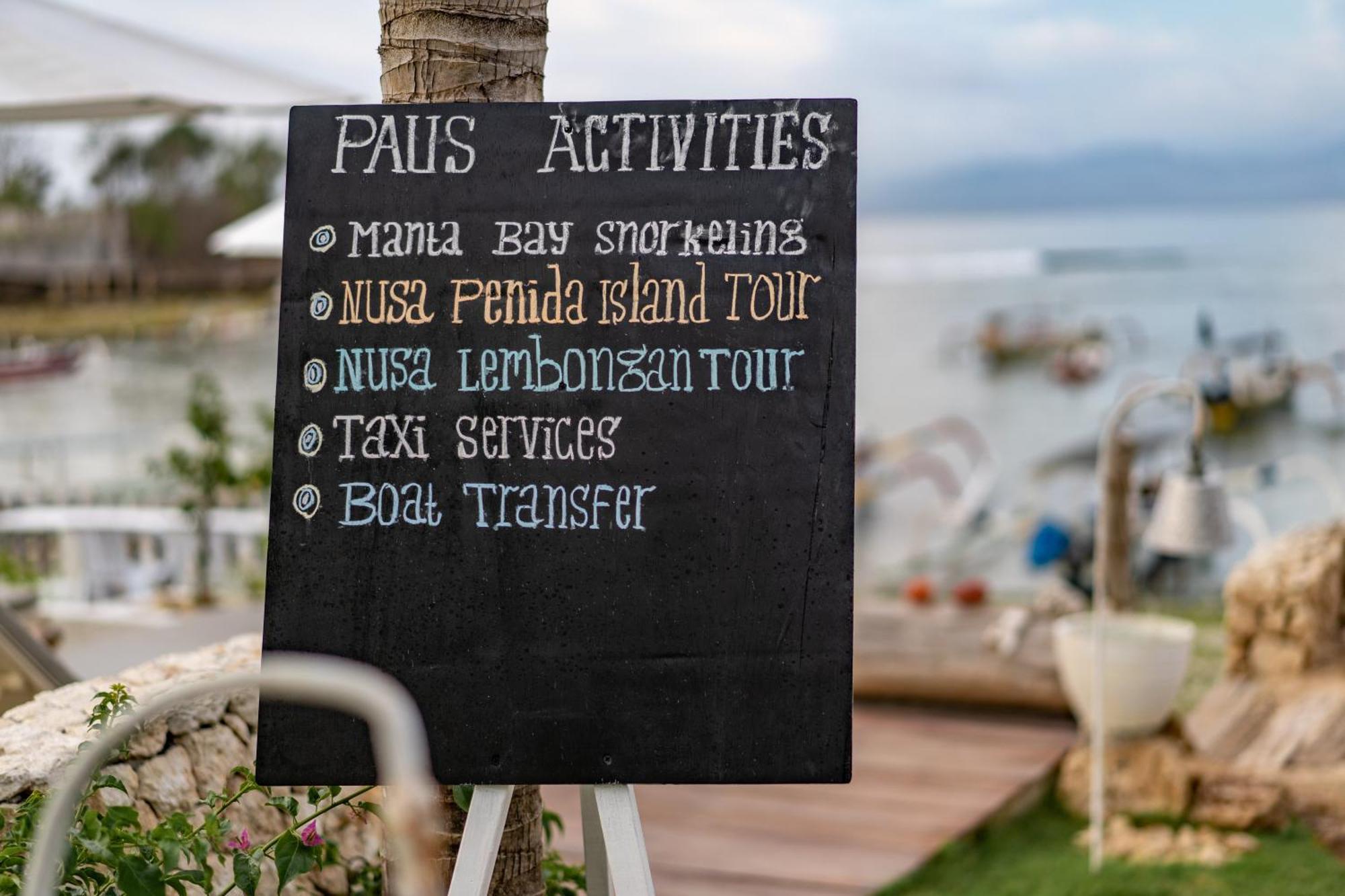 Paus Putih Hotel Lembongan Exterior foto